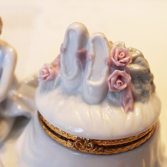 Ballerina Jewelry/Keepsake Box Figurine - Picture 4 of 6